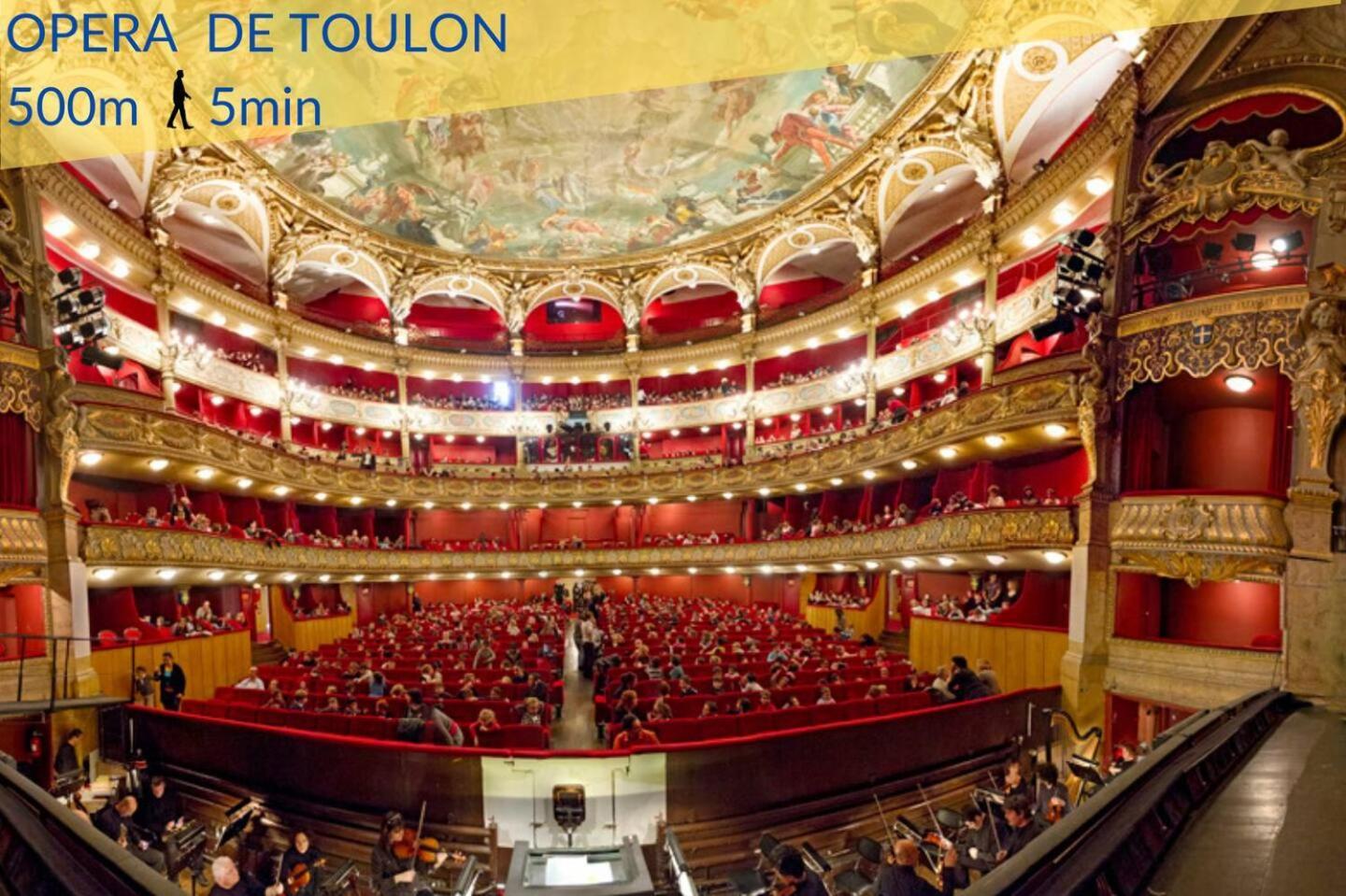 #3 Toulon Centre, Balcon, Lumineux, Stationnement Facile, Tout Confort Exterior photo